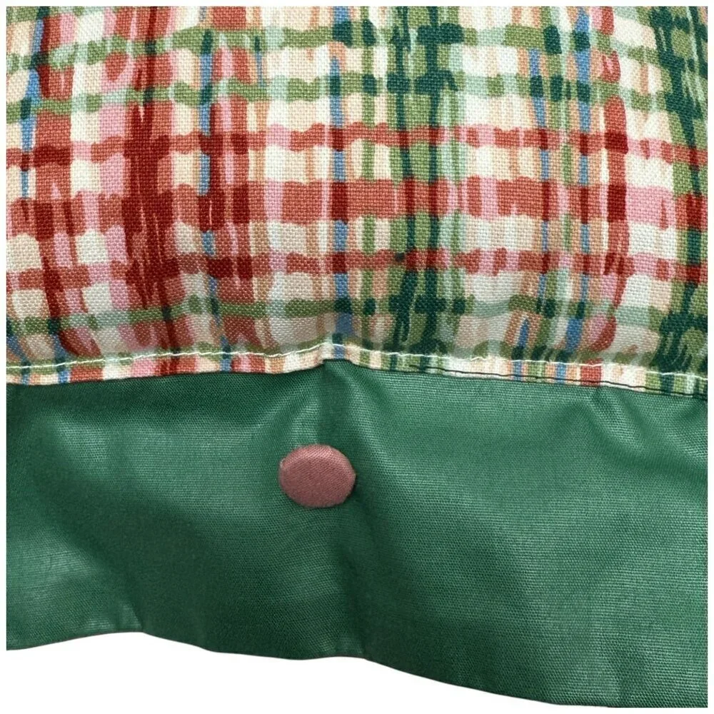 Cottage Floral Small Accent Pillow 13.5